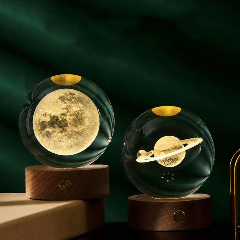 Moon Astronaut LED Balls