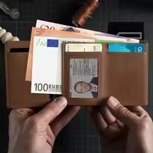 RFID Anti-Theft Three Fold Wallet