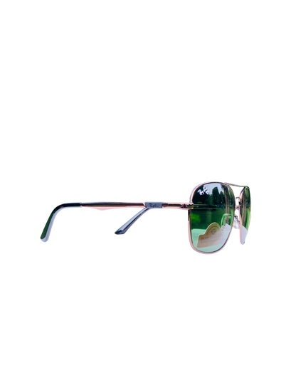 Aviator Green Sunglasses