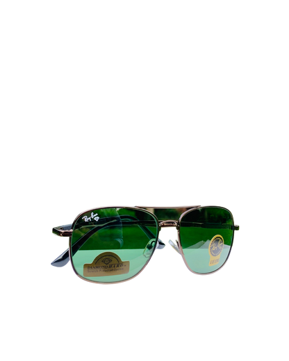 Aviator Green Sunglasses