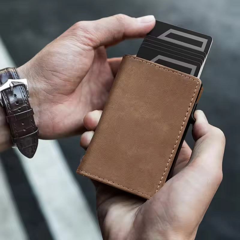 RFID Anti-Theft Three Fold Wallet