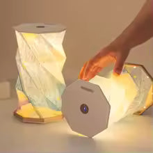 Van Gogh's starry sky rotating light