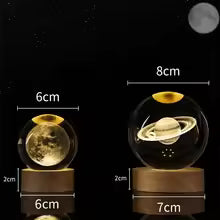 Moon Astronaut LED Balls
