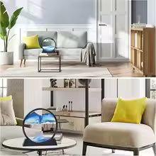 3D Hourglass Quicksand Moving